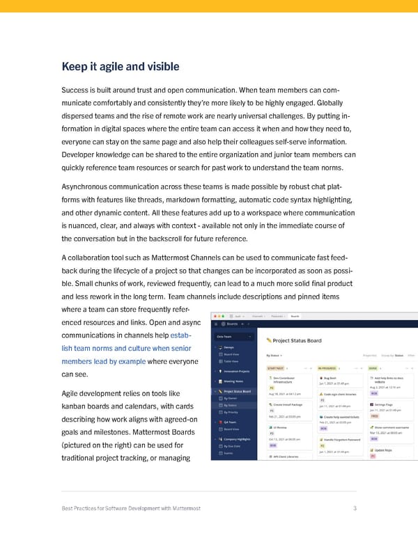 Best Practices for Software Development - Page 3