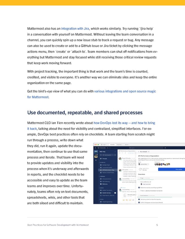 Best Practices for Software Development - Page 5